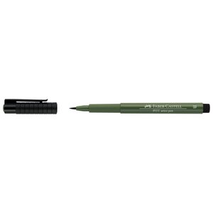 Faber-Castell ручка капиллярная Pitt Artist Pen Brush B (фото modal nav 10)