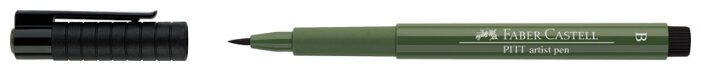 Faber-Castell ручка капиллярная Pitt Artist Pen Brush B (фото modal 10)