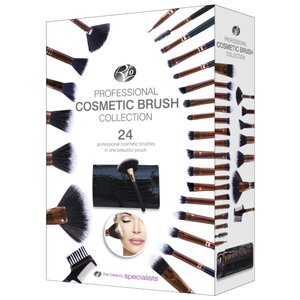 Набор кистей Rio 24 Piece Professional Cosmetic Make Up Brush Set, 24 шт. (фото modal nav 1)