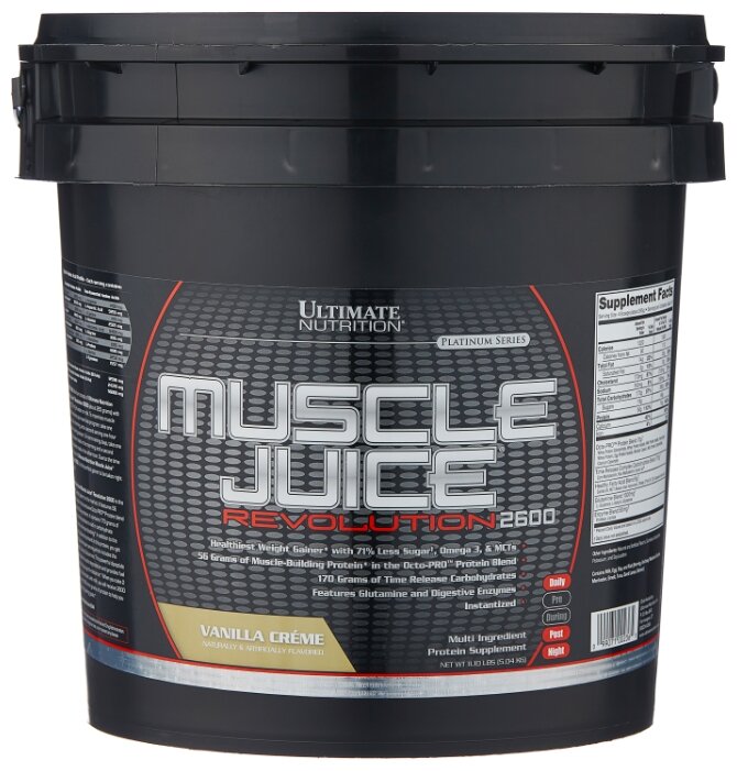 Гейнер Ultimate Nutrition Muscle Juice Revolution (5.04 кг) (фото modal 11)