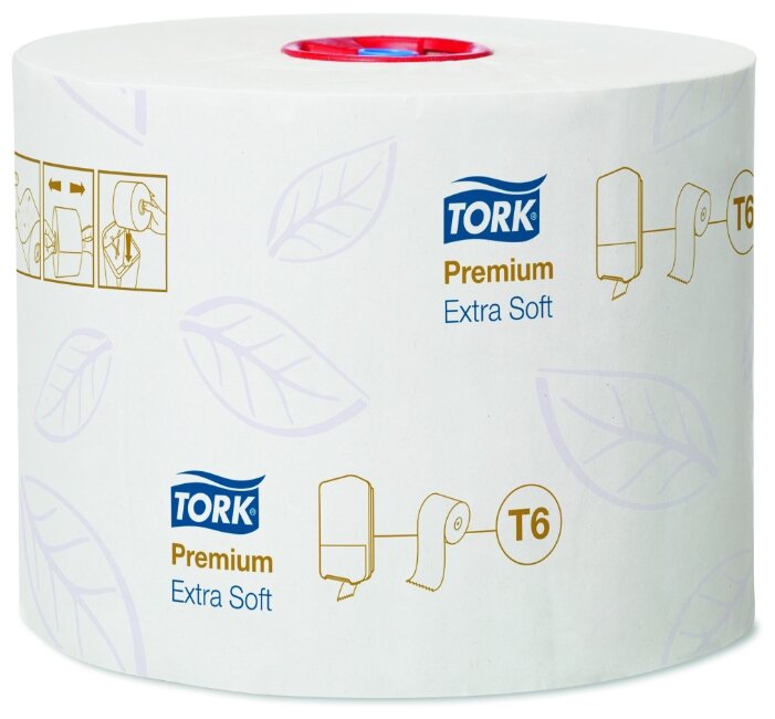 Туалетная бумага TORK Premium 127510 (фото modal 2)