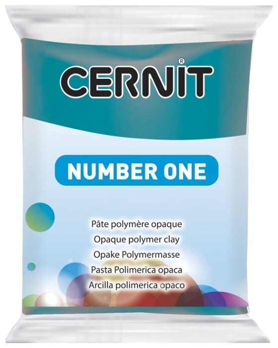 Полимерная глина Cernit Number one голубой барвинок (212), 56 г (фото modal 1)