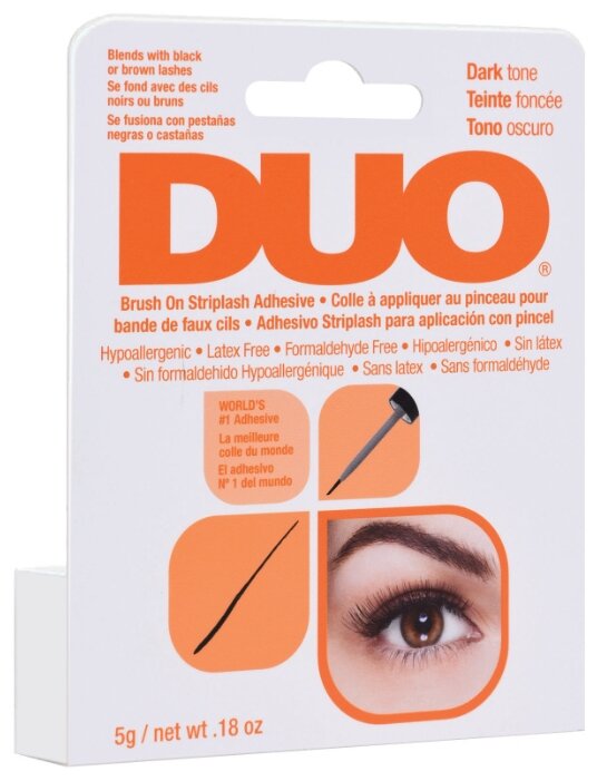 Duo Клей для накладных ресниц Brush On Dark Adhesive 5 г (фото modal 1)