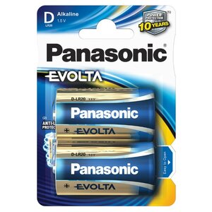 Батарейка D Panasonic Evolta LR20EGE (фото modal nav 1)