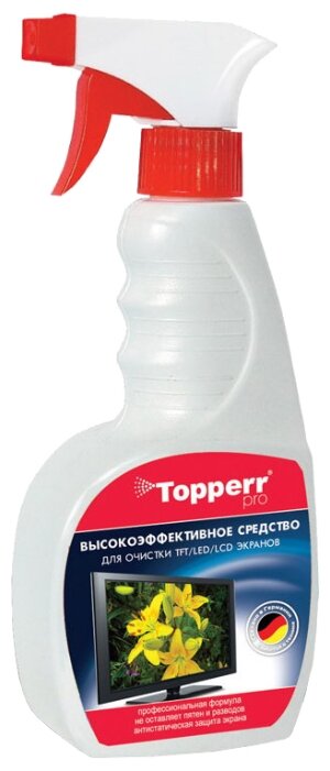 Topperr 3001 чистящий спрей для экрана (фото modal 1)