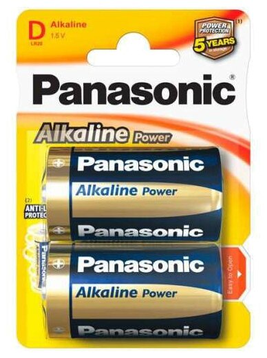 Батарейка D Panasonic Alkaline Power LR20APB (фото modal 1)