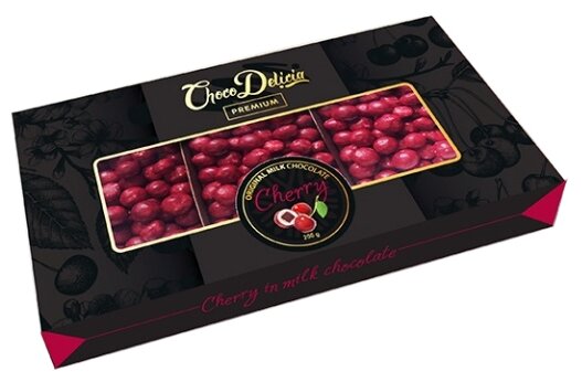 Драже Choco Delicia Cherry вишня в шоколаде (фото modal 1)