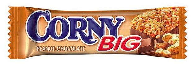 Злаковый батончик Corny Big Peanut-Chocolate с арахисом и шоколадом, 24 шт (фото modal 2)