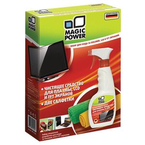 Набор MAGIC POWER MP-21030 чистящий спрей+сухие салфетки (фото modal nav 1)