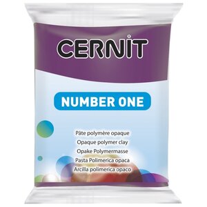 Полимерная глина Cernit Number one пурпурная (962), 56 г (фото modal nav 1)