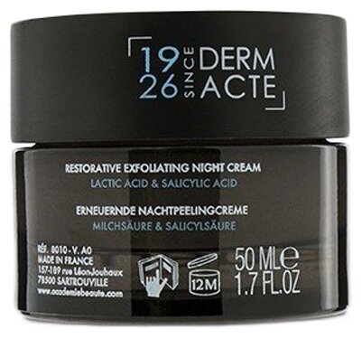 Academie Derm Acte Restorative Exfoliating Night Cream Ночной обновляющий крем-эксфолиант для лица (фото modal 3)