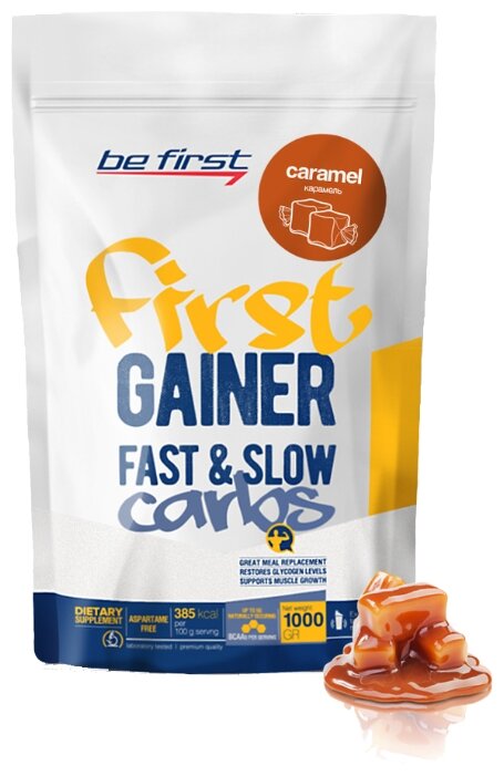 Гейнер Be First First Gainer Fast & Slow Carbs (1000 г) (фото modal 2)