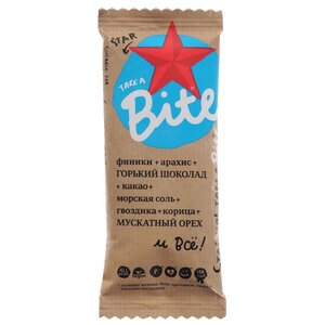 Фруктовый батончик Bite Star без сахара Горький шоколад и мускатный орех, 45 г (фото modal nav 2)