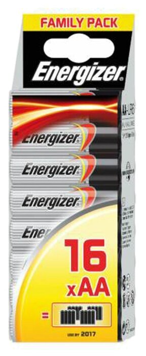Батарейка AA Energizer LR6 BL16 (фото modal 1)