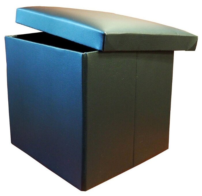 Пуфик с ящиком для хранения Тематика складной искусственная кожа (фото modal 12)