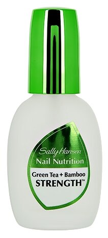 Базовое и верхнее покрытие Sally Hansen 2 в 1 Nail Nutrition Green Tea + Bamboo Strength 13.3 мл (фото modal 1)