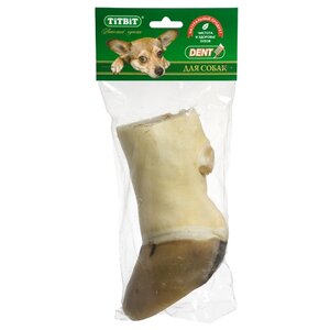 Лакомство для собак Titbit Нога говяжья резаная большая (фото modal nav 1)