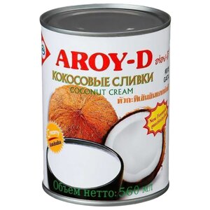 Сливки Aroy-D кокосовые 70%, 560 мл (фото modal nav 1)