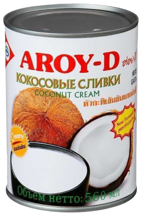 Сливки Aroy-D кокосовые 70%, 560 мл (фото modal 1)