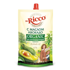 Майонез Mr.Ricco с маслом авокадо 67% (фото modal nav 1)
