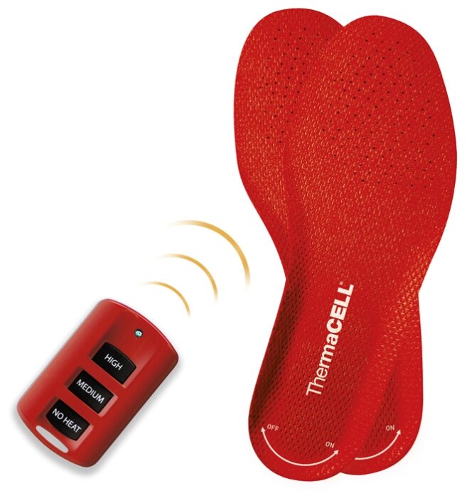 Стельки с подогревом для обуви Thermacell на аккумуляторе (фото modal 1)
