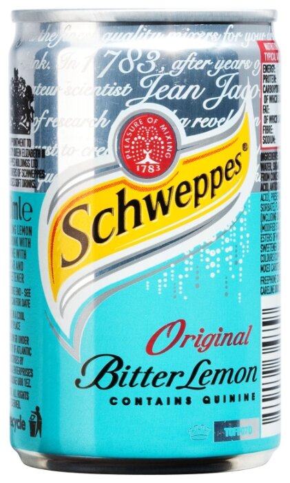Газированный напиток Schweppes Bitter Lemon (фото modal 1)
