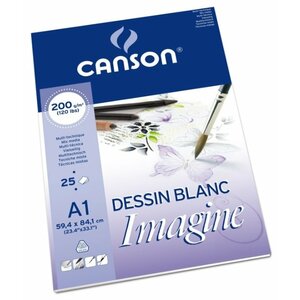 Альбом Canson Imagine 84.1 х 59.4 см (A1), 200 г/м², 25 л. (фото modal nav 2)