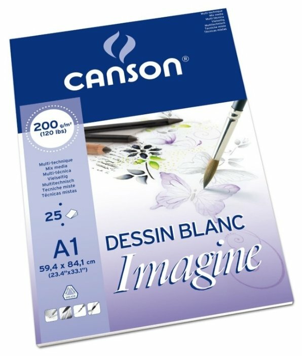 Альбом Canson Imagine 84.1 х 59.4 см (A1), 200 г/м², 25 л. (фото modal 2)