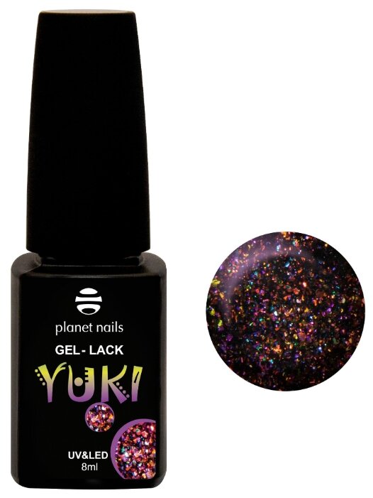 Гель-лак planet nails Yuki, 8 мл (фото modal 2)