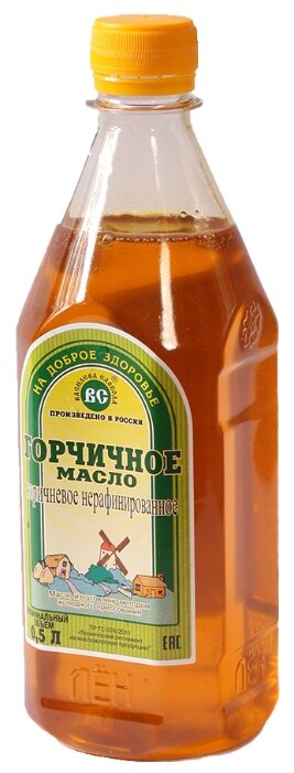 Василева Слобода Масло горчичное нерафинированное, пластиковая бутылка (фото modal 1)