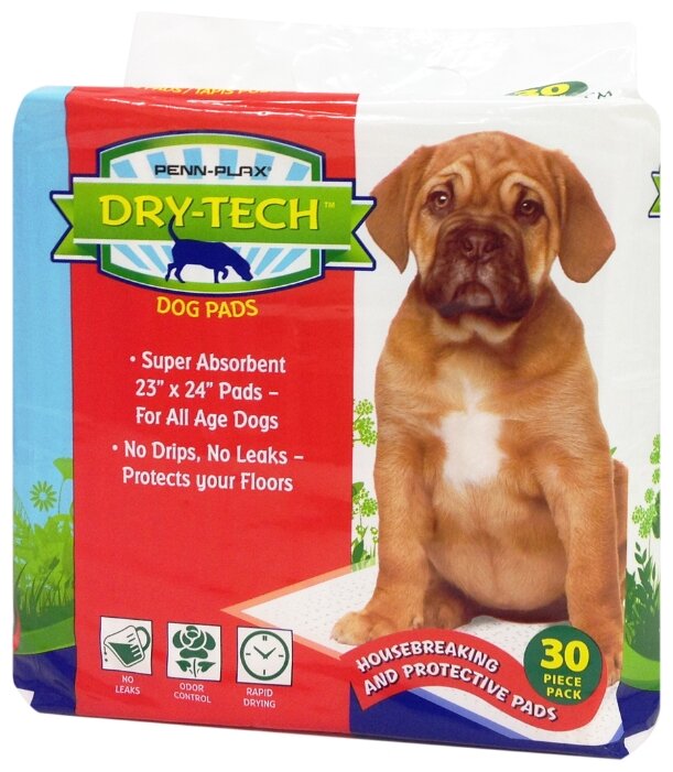 Пеленки для собак впитывающие Penn-Plax Dry Tech Pads 61х58 см (фото modal 3)