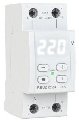 Реле контроля напряжения RBUZ D2-50 (фото modal 1)