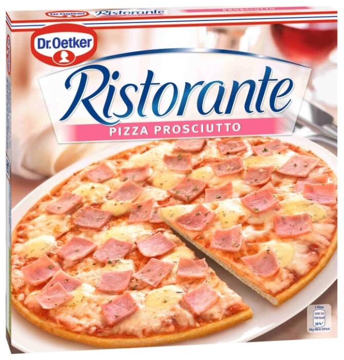 Dr. Oetker Замороженная пицца Ristorante ветчина 330 г (фото modal 1)