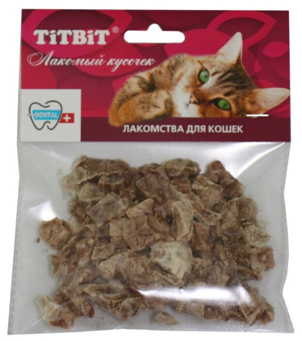 Лакомство для кошек Titbit Легкое говяжье в мягкой упаковке (фото modal 1)