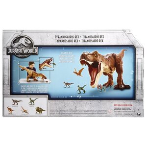 Фигурка Mattel Jurassic World Колоссальный динозавр Рекс FMM63 (фото modal nav 12)