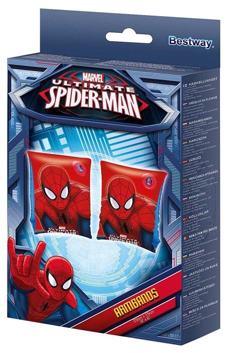 Нарукавники для плавания Bestway Spider-Man 98001 BW (фото modal 3)