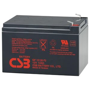 Аккумуляторная батарея CSB GP 12120 12 А·ч (фото modal nav 1)