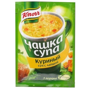 Knorr Чашка супа Куриный суп с лапшой 13 г (фото modal nav 4)