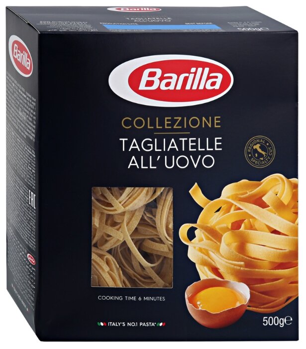 Barilla Макароны Collezione Tagliatelle All'uovo Bolognesi, 500 г (фото modal 2)