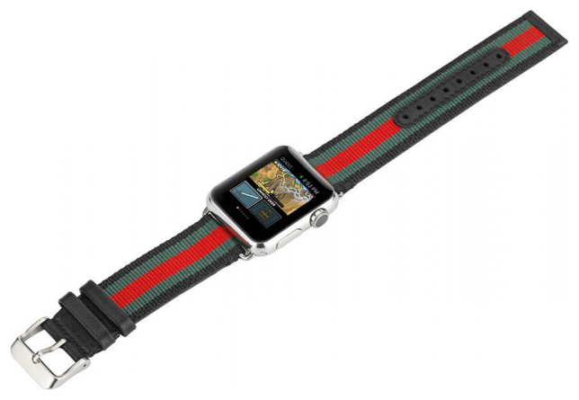 CARCAM Ремешок для Apple Watch 42mm Gucci (фото modal 4)