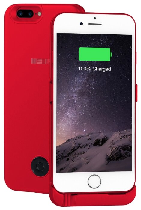Чехол-аккумулятор INTERSTEP Metal battery case для iPhone 6 Plus/7 Plus (фото modal 1)