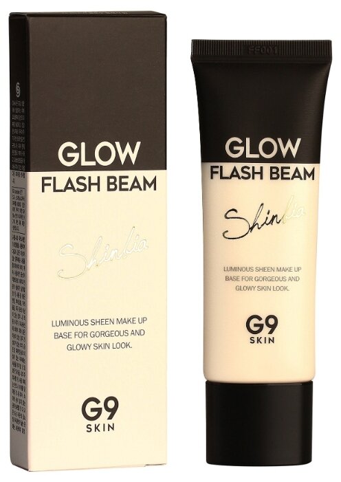 G9SKIN База для макияжа сияющая Glow Flash Beam Shinbia 40 мл (фото modal 2)
