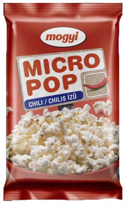 Попкорн Mogyi Micropop со вкусом чили в зернах, 100 г (фото modal 1)