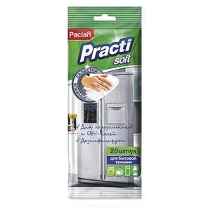 Влажные салфетки для холодильников и СВЧ Paclan (фото modal nav 1)