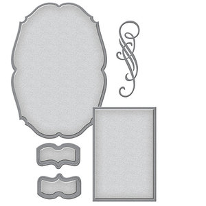 Набор декоративных элементов Spellbinders Классический элегантный ярлык (фото modal nav 1)