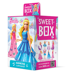 Жевательный мармелад Sweet Box Барби 2 10 г (фото modal nav 1)