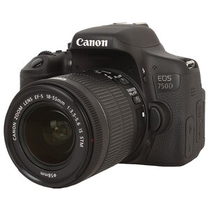 Зеркальный фотоаппарат Canon EOS 750D Kit (фото modal nav 5)