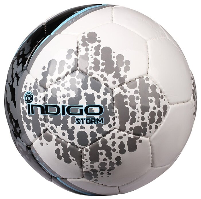 Футбольный мяч Indigo SТORM D03 (фото modal 1)