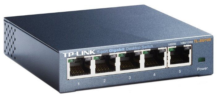 Коммутатор TP-LINK TL-SG105 (фото modal 2)