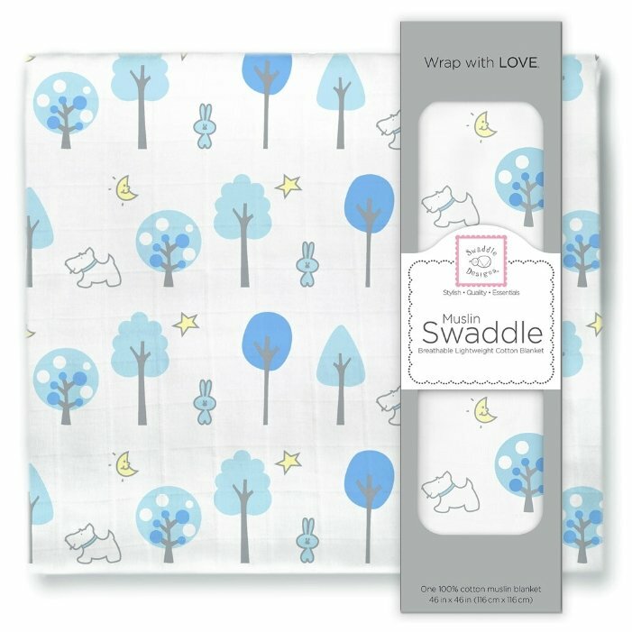 Многоразовые пеленки Swaddle Designs муслин 118х118 (фото modal 4)
